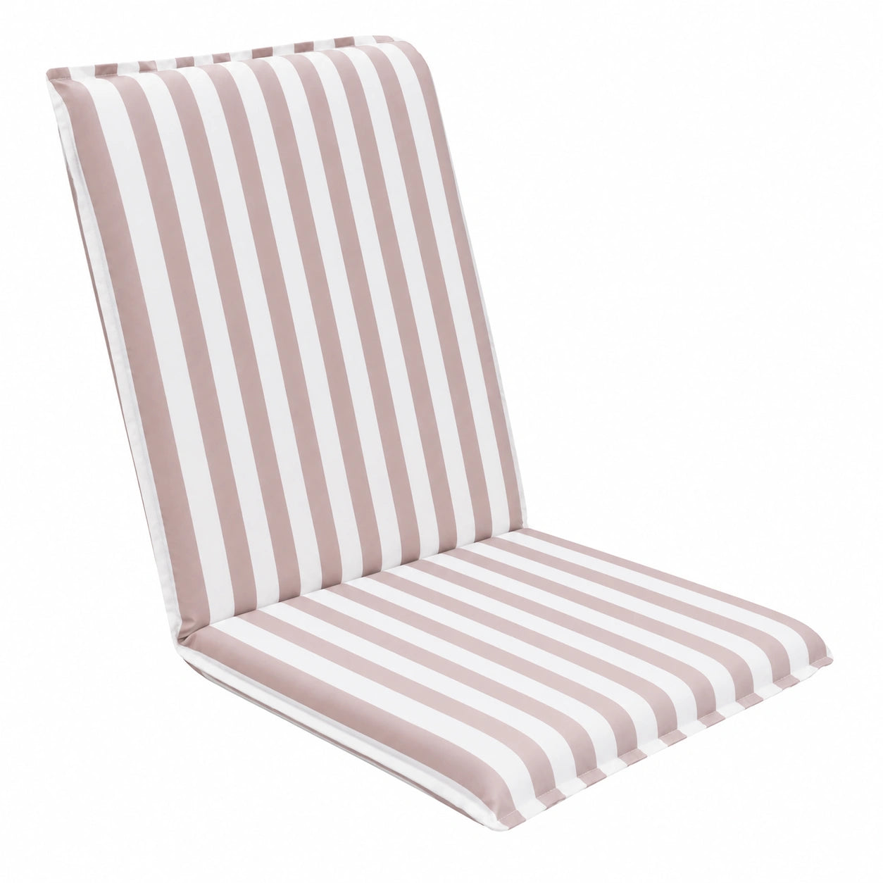 Chaise longue pliante de plage en polyester beige