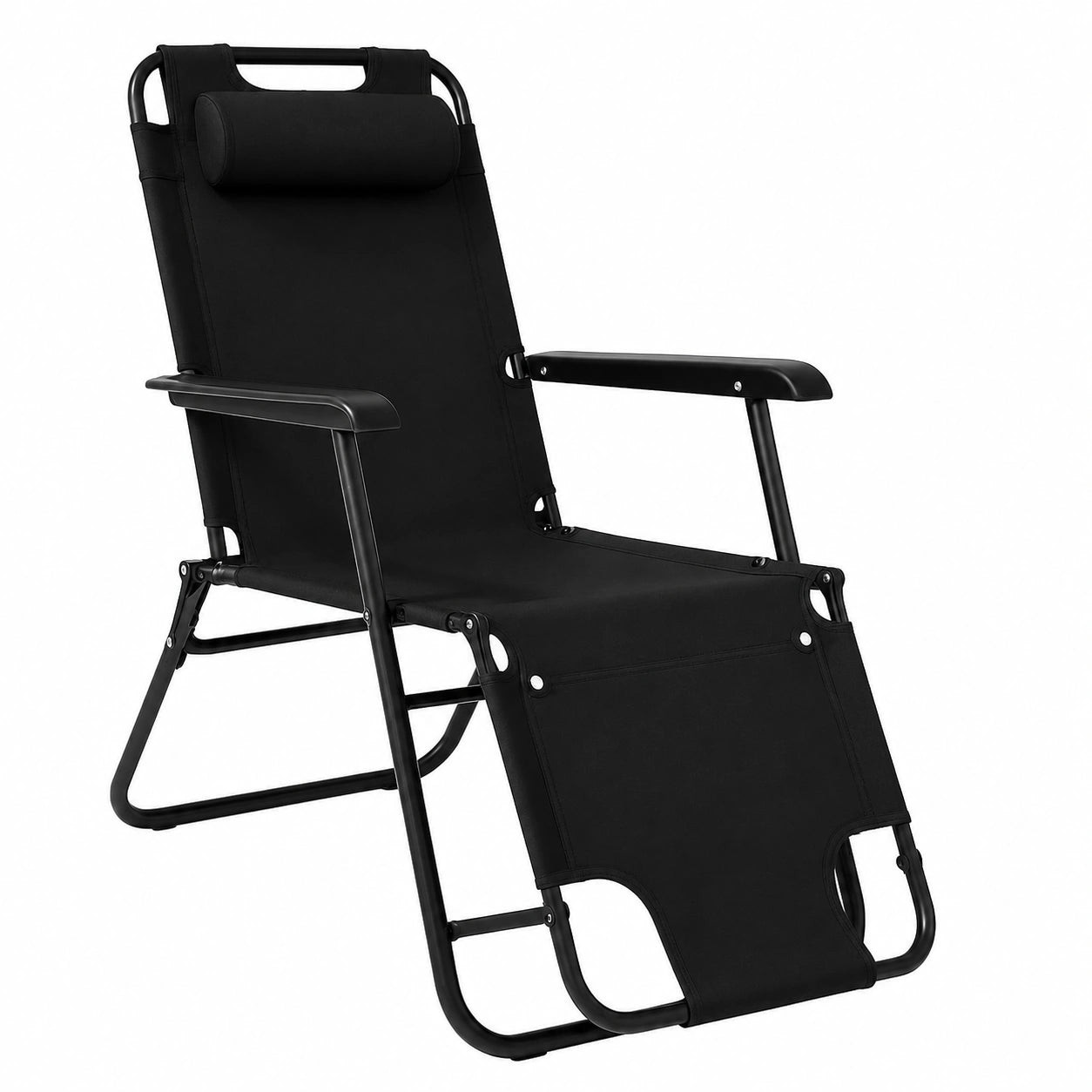 Chaise Longue Pliable Extérieure pour Jardin et Camping