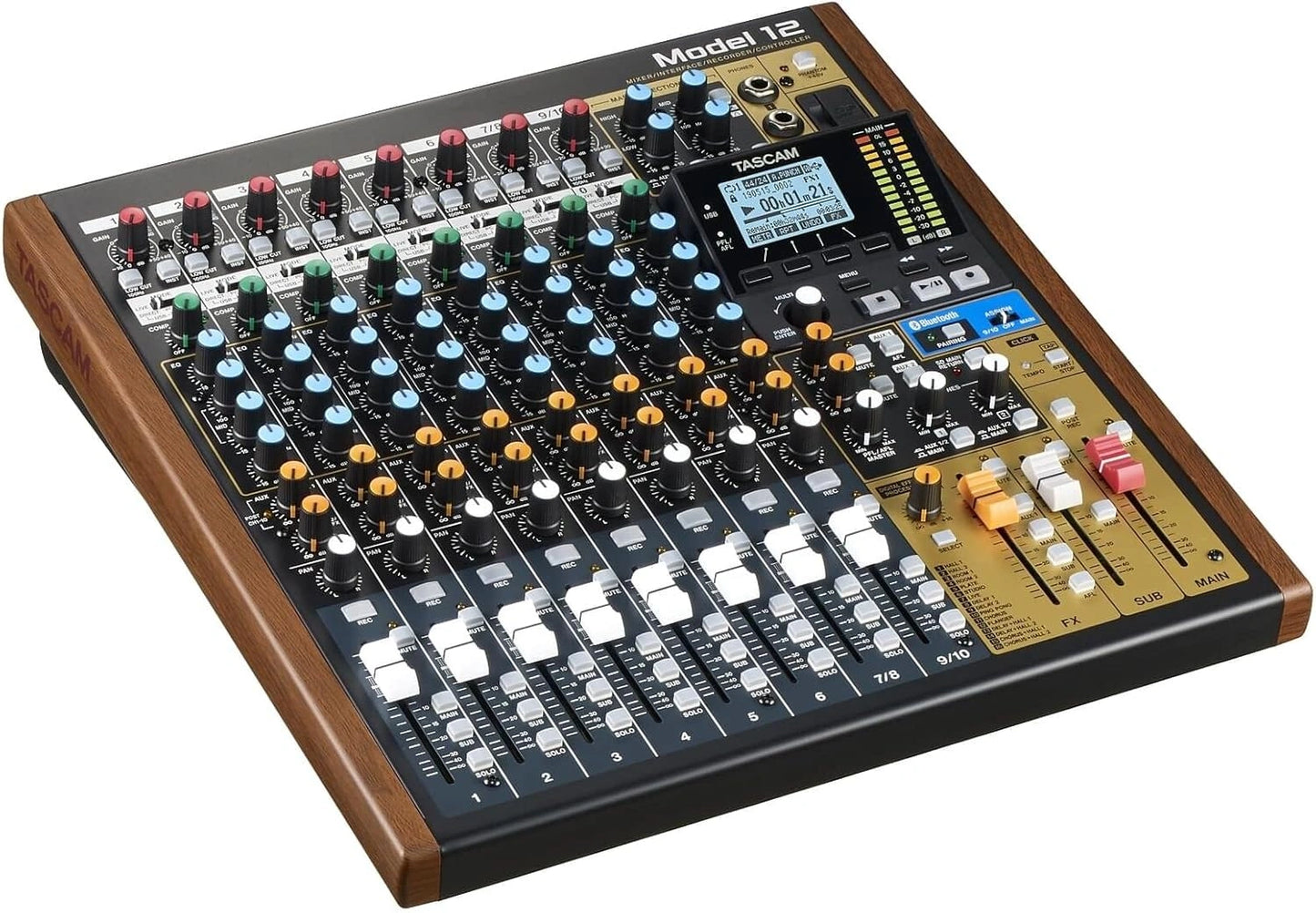 Tascam Model 12 Console de Mixage Analogique Professionnelle