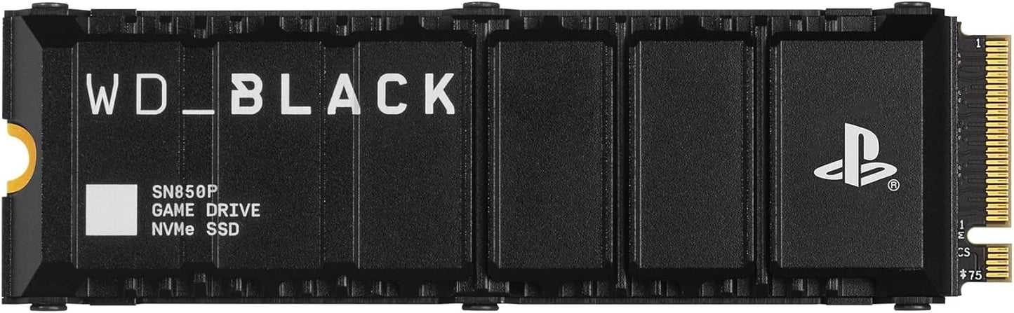Disque SSD WD_Black SN850P M.2 PCIe NVMe 2 To - Compatible Playstation5 - Vitesse jusqu'¨¤ 7300 Mo/s