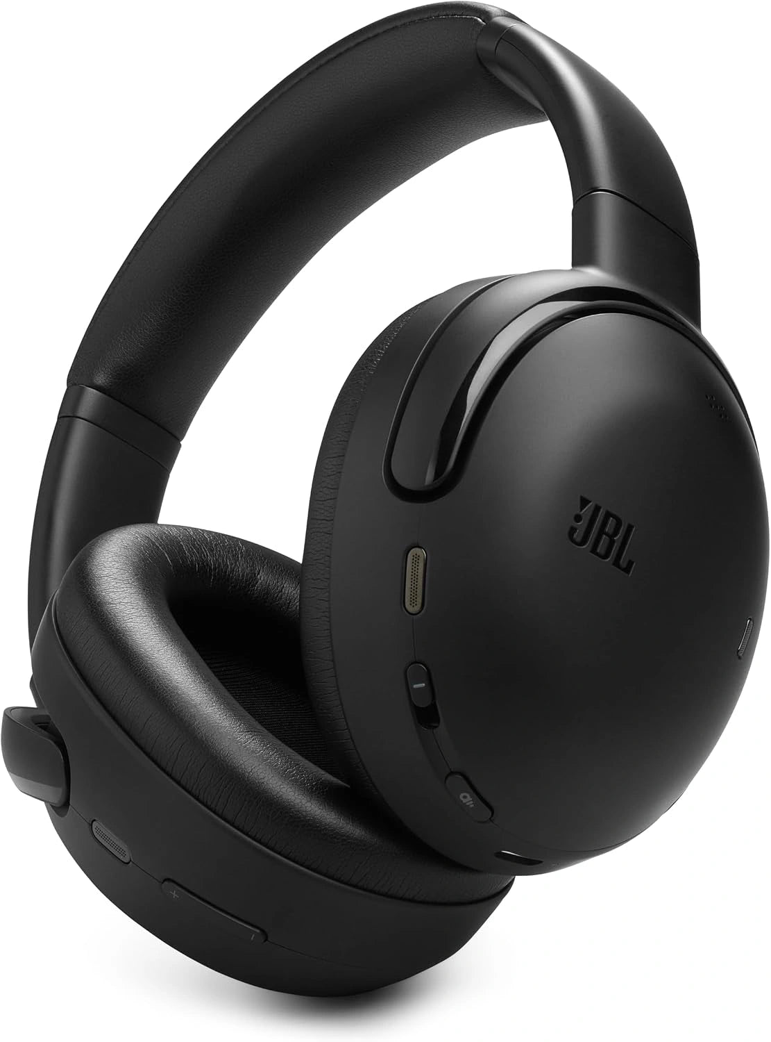 Casque Supra-auriculaire Sans Fil JBL Tour One M3 Noir, R¨¦duction Adaptative du Bruit, 70h d'Autonomie, Confort et Son Spatial 360