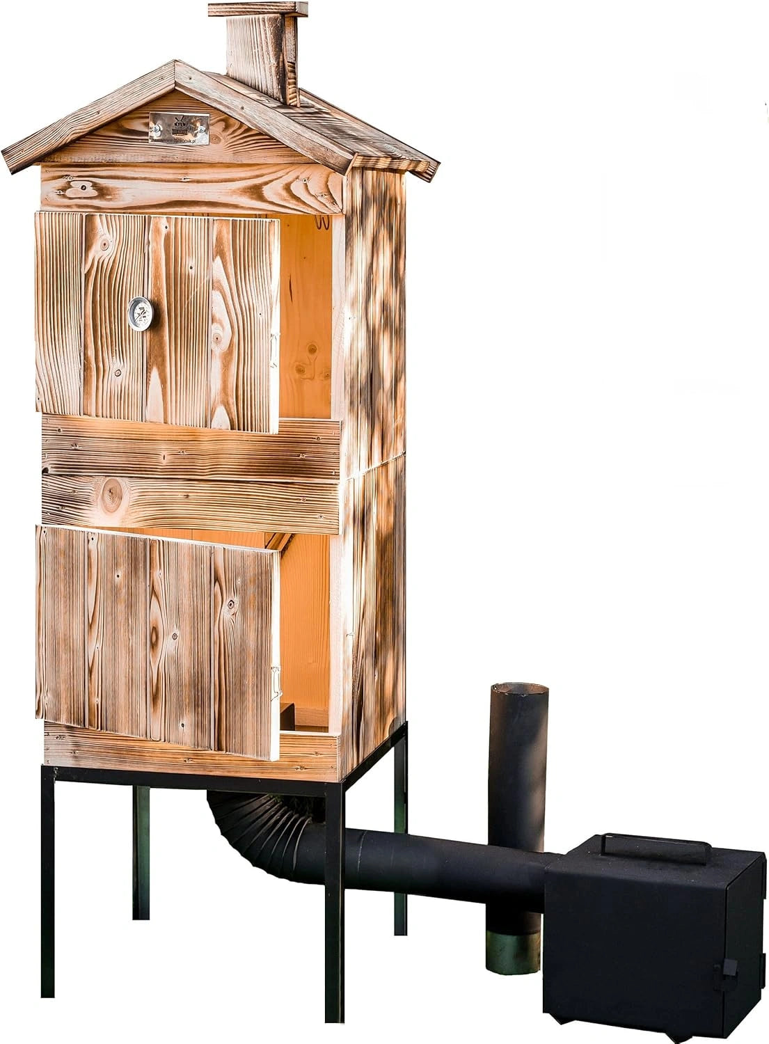 Fumoir Modulaire en ¨¦pic¨¦a 100 cm ¨C Fumoir Traditionnel de Jardin en Bois