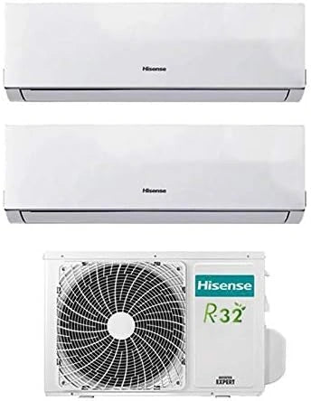 Hisense - Climatiseur Inverter Dual Split New Comfort 7000+12000 BTU A++ R-32