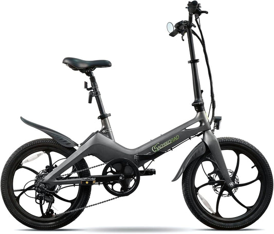 V¨¦lo ¨¦lectrique Ultra-l¨¦ger 20 Pouces MagPuma F11 Pro, Batterie Amovible 100km, Id¨¦al pour Ville et V¨¦lotaf