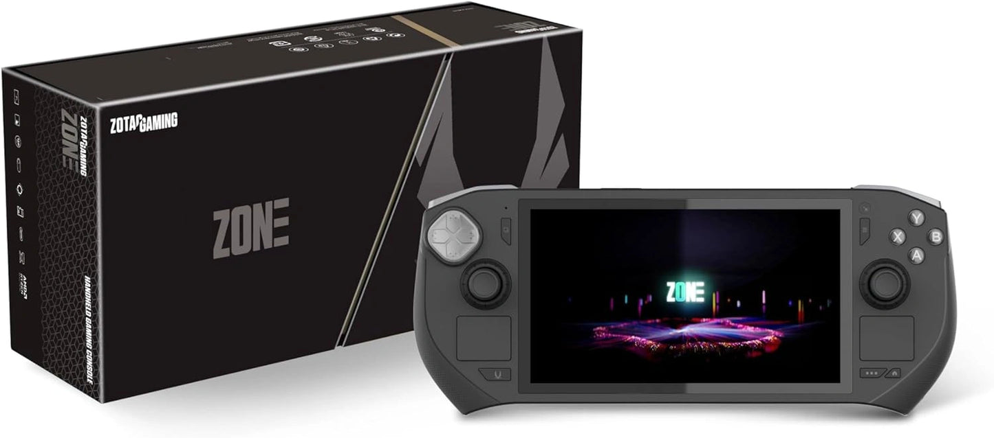 Console Portable ZOTAC Gaming, AMD 8840U, ¨¦cran AMOLED, 16 Go RAM, 512 Go SSD, Double USB4, Windows 11