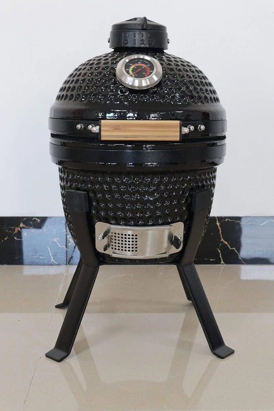 Barbecue Kamado Vert Clair 33 cm avec Support - YNNI KAMADO TQ0013LG
